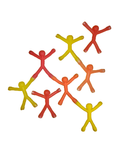 Magnet men (set of 8)
