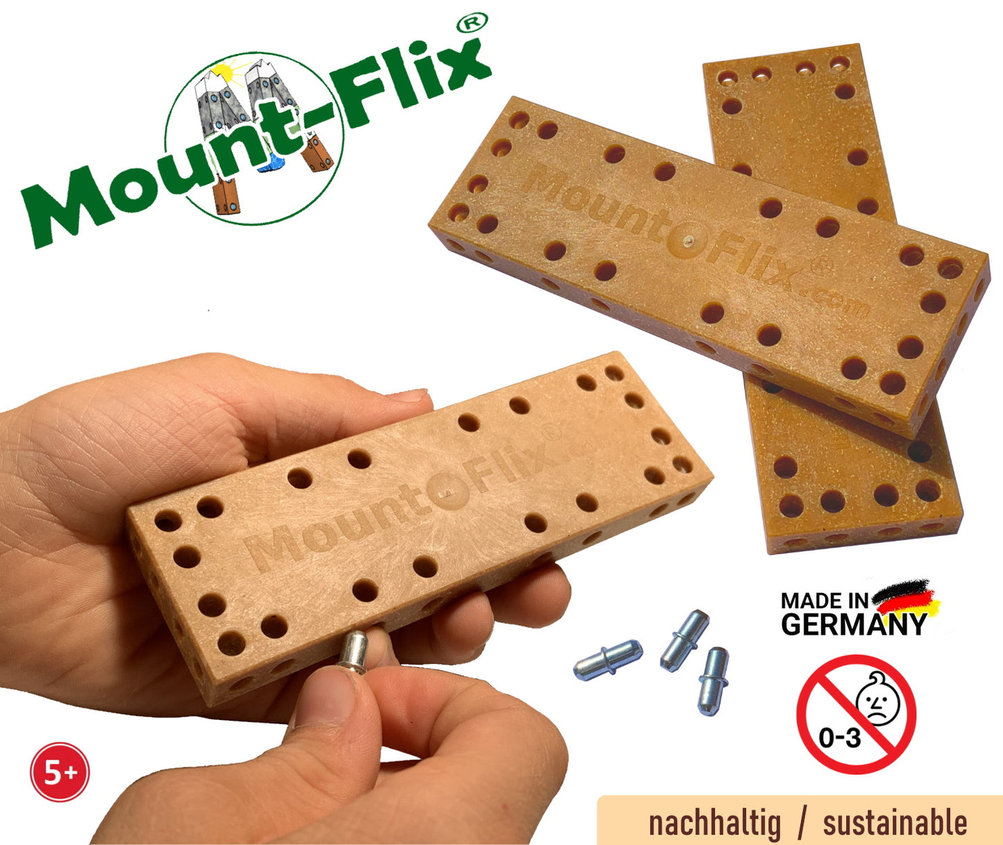 Mount-Flix Basic Set Budget (building blocks including accessories)